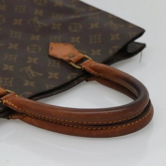 LOUIS VUITTON Monogram Sac Plat Hand Bag M51140 LV Auth 131541 - Picture 8 of 16